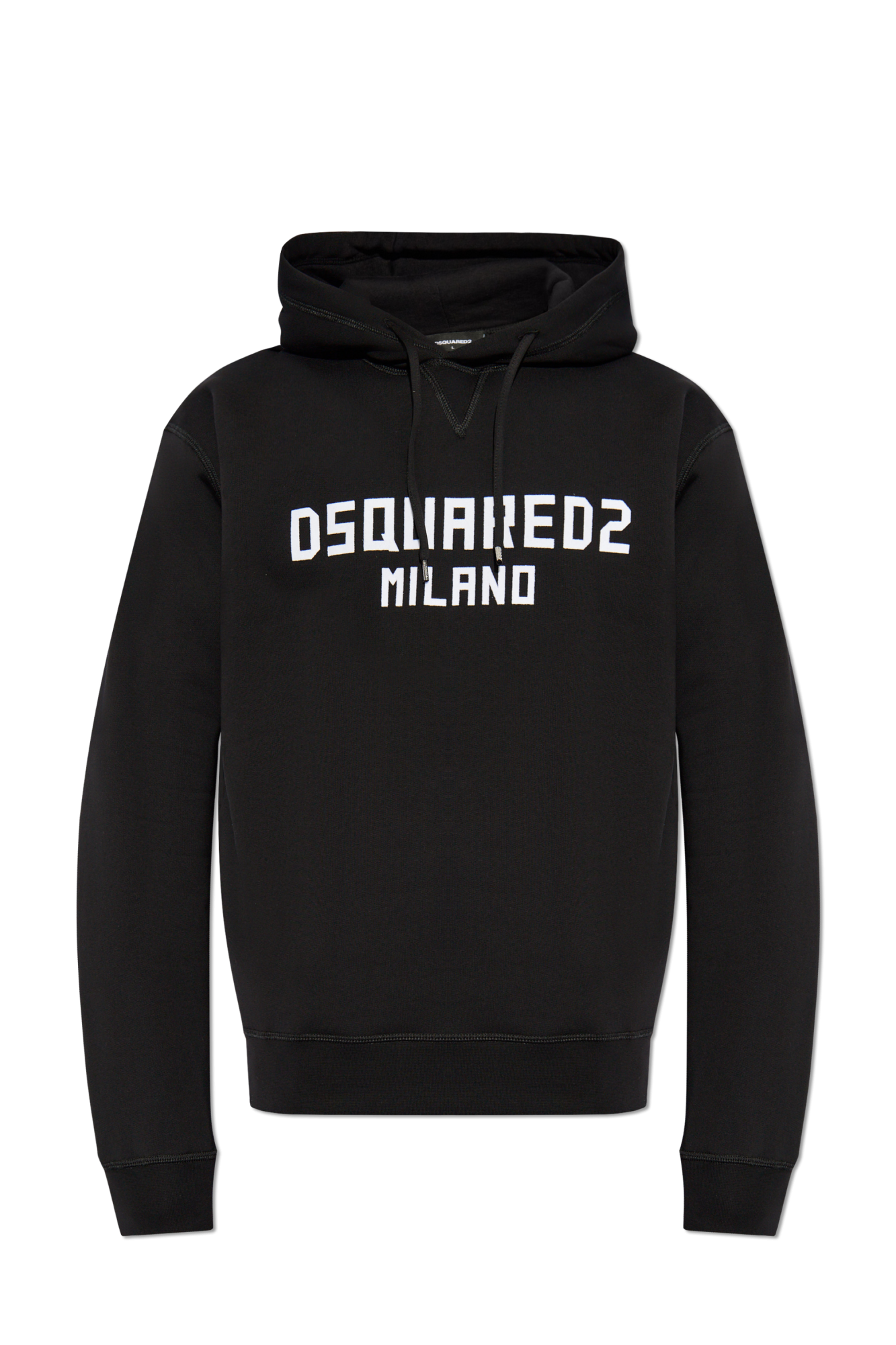 Dsquared2 Sweatshirt with logo and velvet finish | Men's